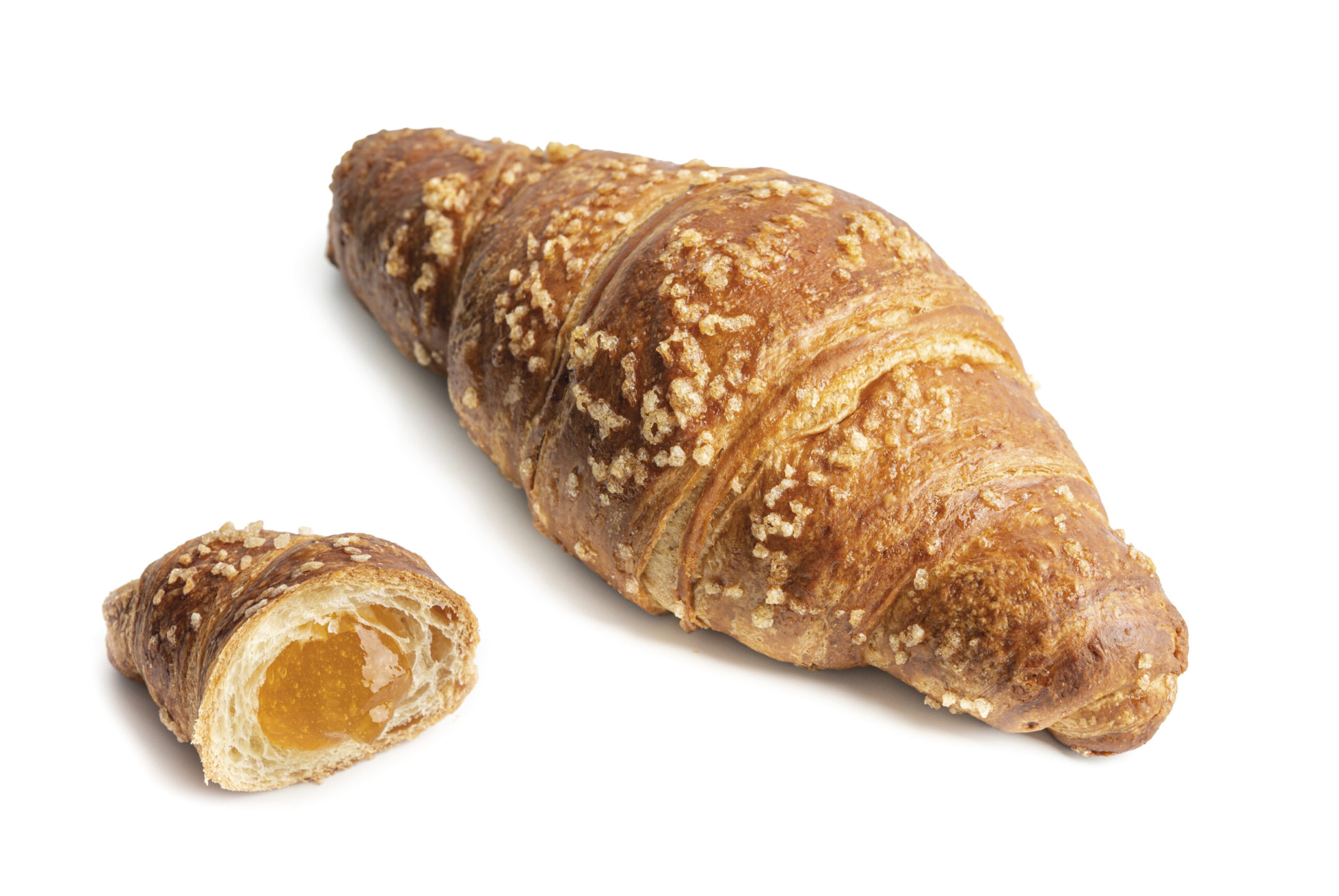 Croissant mit Extra Aprikosenfüllung