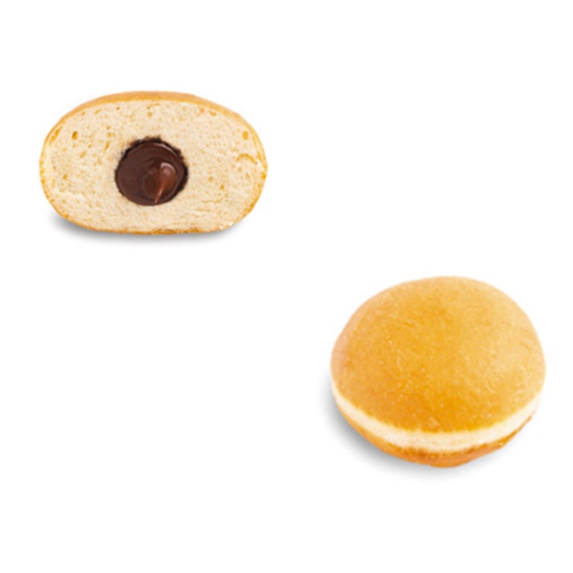 Krapfen mit Kakao
