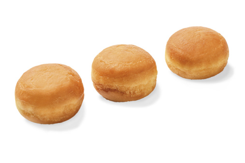 Ungefüllte Mini Krapfen