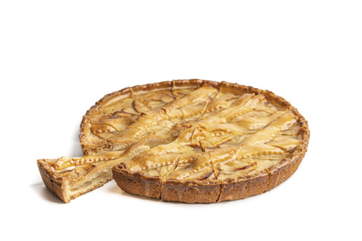Apfelkuchen Vorgeschnitten